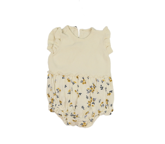 Světle hnědé květinové body George