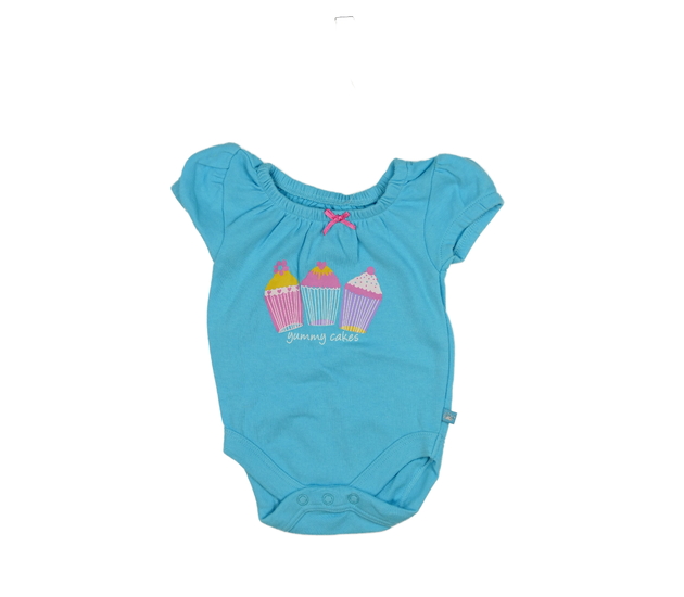 Modré roztomilé body s dezertem 