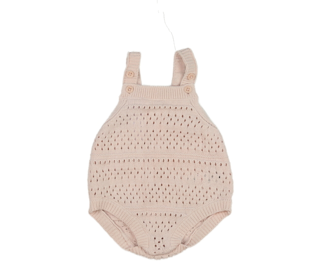 Pletené růžové madeirové body F&F