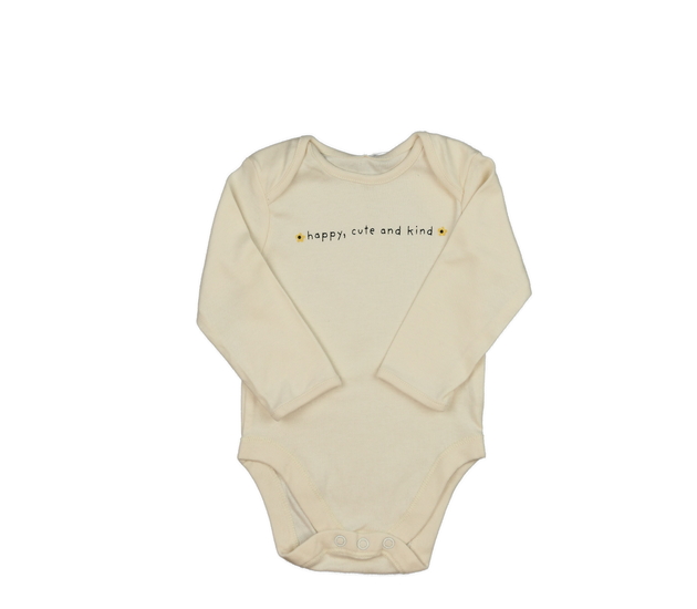 Krémové body s nápisem George