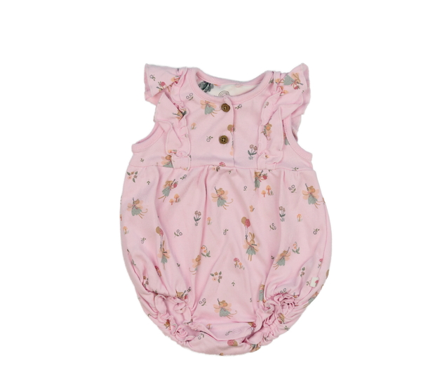 Růžové body s volánky Next