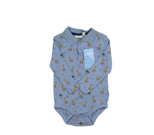 Nové modré body s límečkem Jojo Maman Bébé