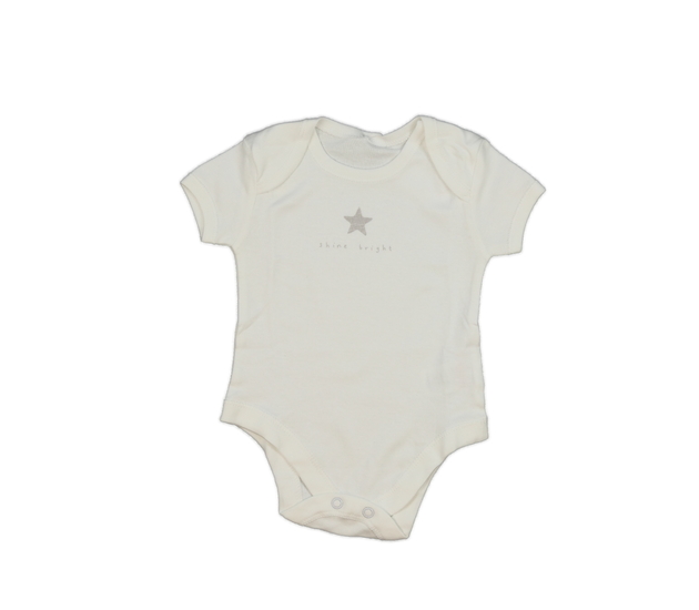 Bílé body s hvězdou 