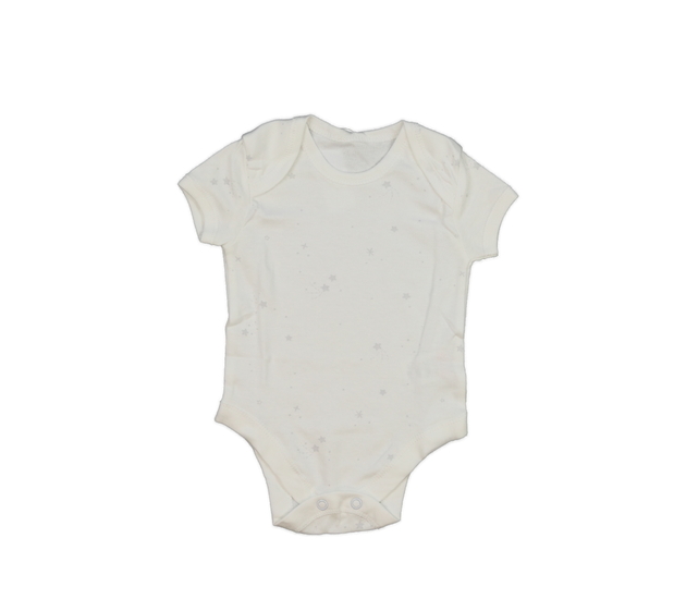 Bílé body s hvězdami 