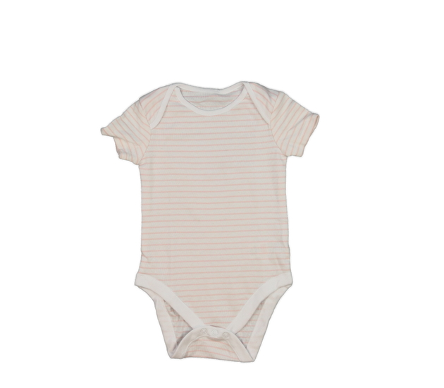 Krémové body s růžovými pruhy F&F