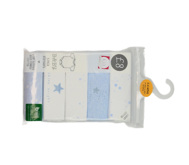 Nové body 5 ks s krátkým rukávem 