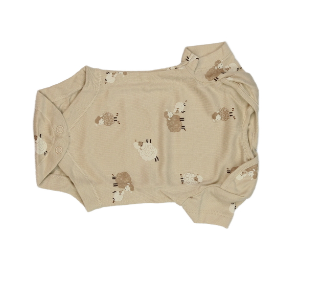 Hnědé body s ovečkami Primark 