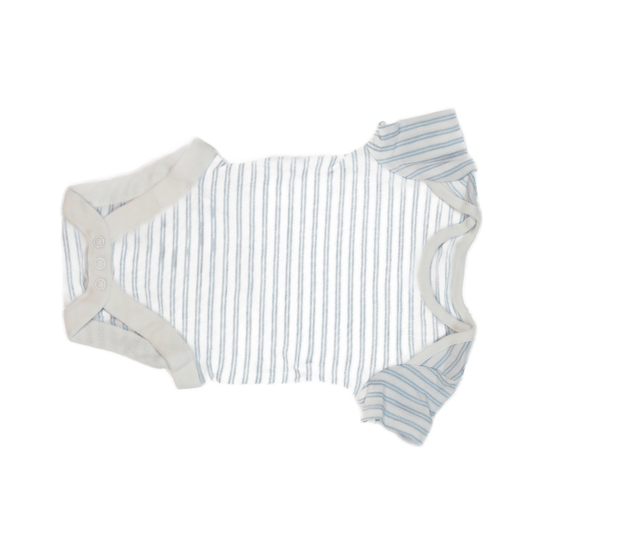 Bílé body s modrými pruhy F&F