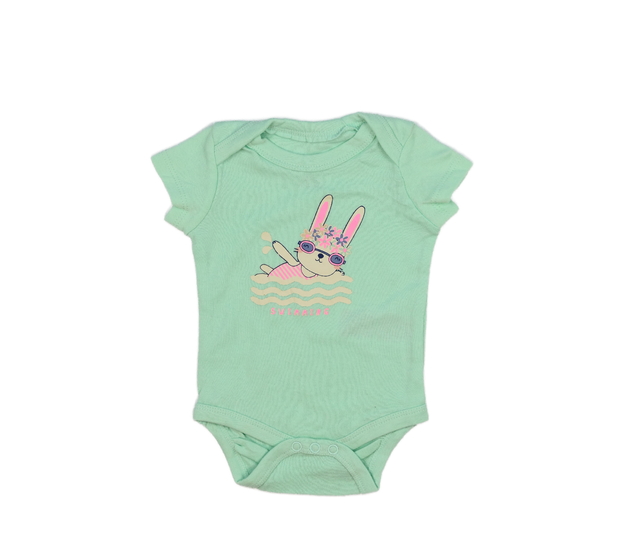 Zelené body se zajíčkem 