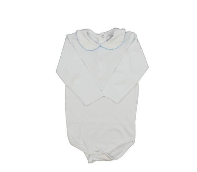 Bílé body s límečkem 