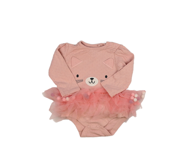 Světle růžové šatové body s čumáčkem Tu 