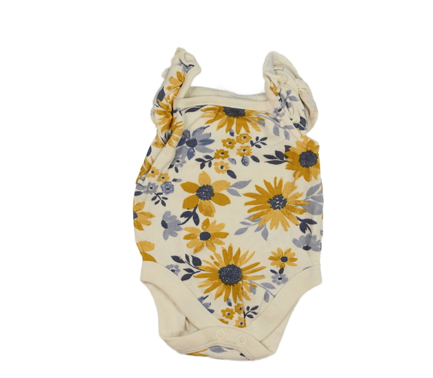 Světlé květinové tílkové body George