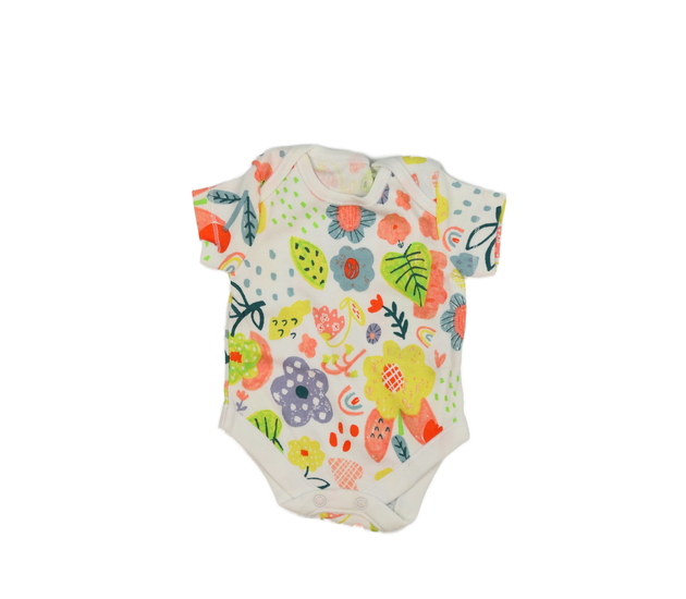 Bílé květinové body Nutmeg