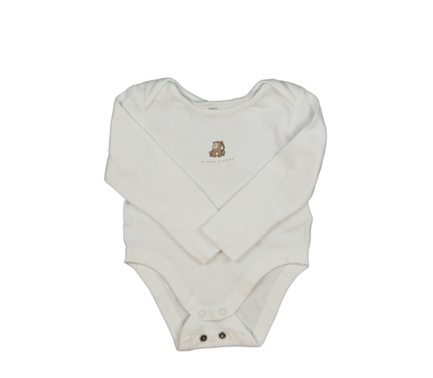 Bílé body se zvířátkem M&S