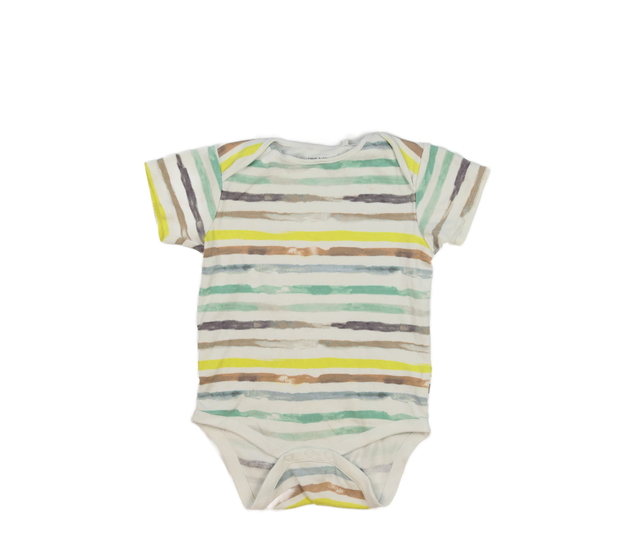 Krémové body s barevnými pruhy Next