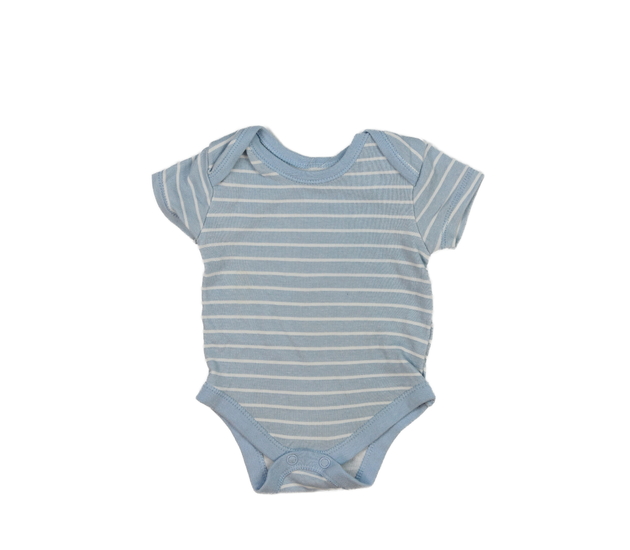 Modro-bílé pruhované body 