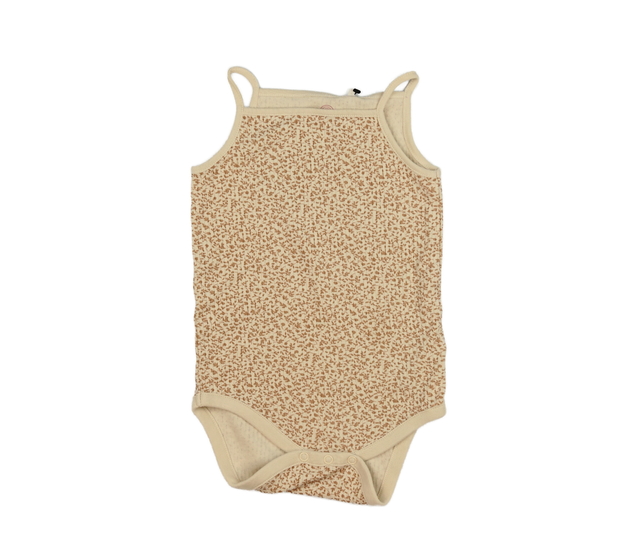 Hnědé tílkové body s listy Next