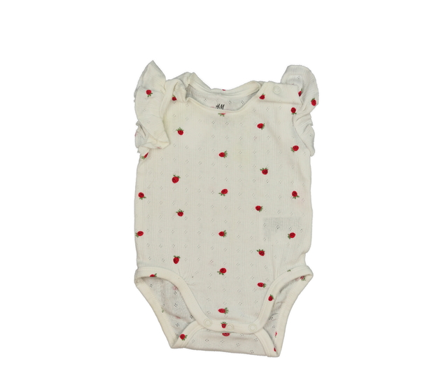 Krémové madeirové jahodové body H&M