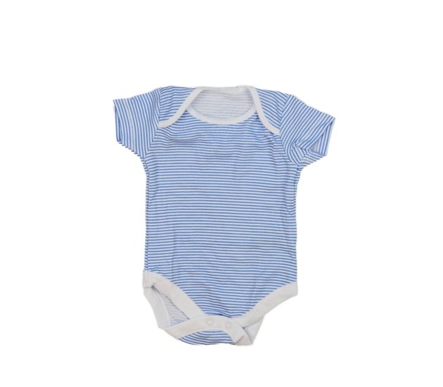 Modro-bílé pruhované body Nutmeg