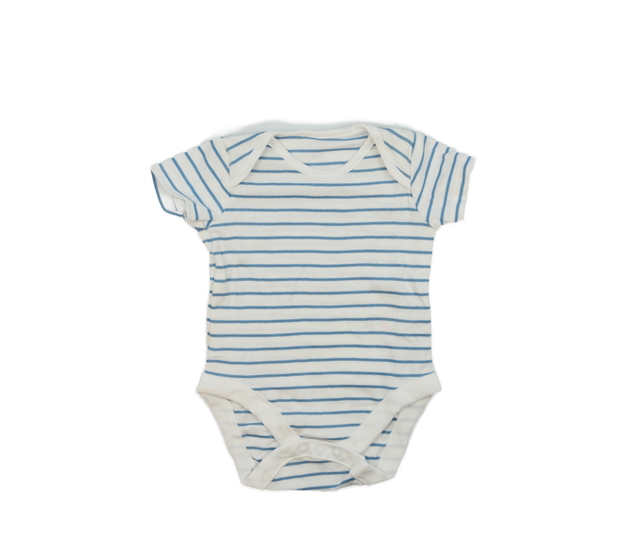 Bílé body s modrými pruhy F&F