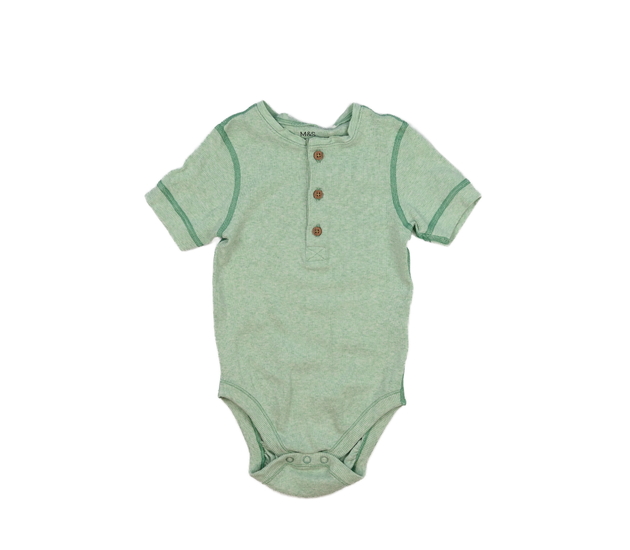 Zelené melírované body M&S