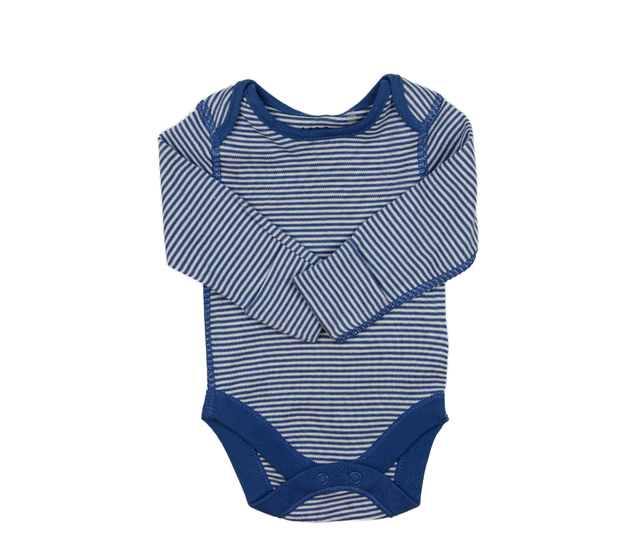  Modro-bílé pruhované body M&S