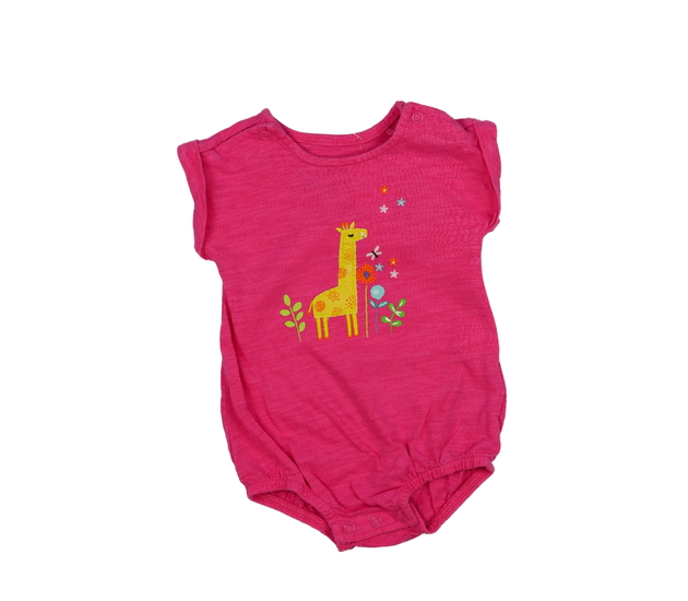 Růžové body se žirafou Mothercare