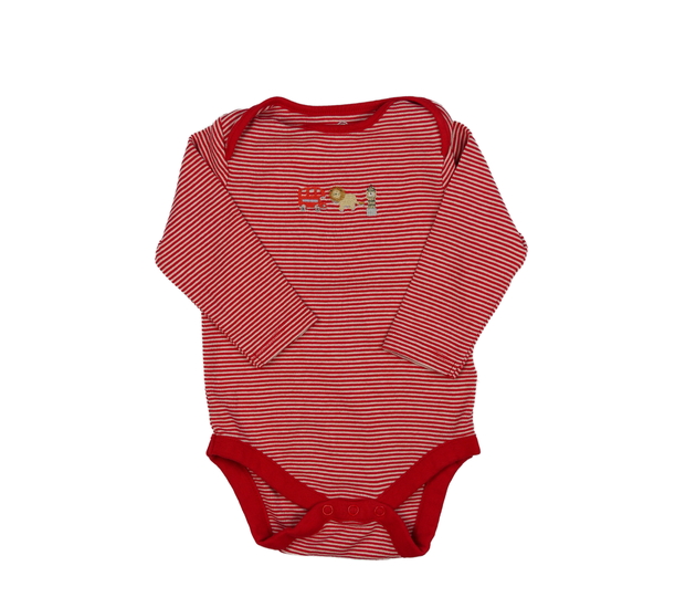 Červeno-bílé pruhované body Next