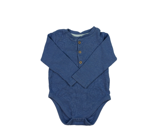 Modré melírované body George