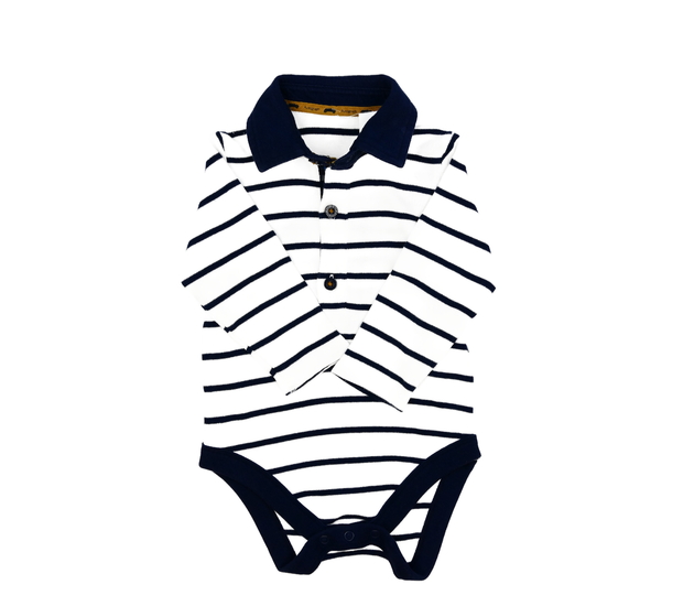 Pruhované body s límečkem M&S