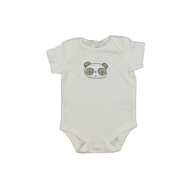 Bílé body s medvídkem F&F