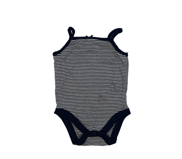 Modro-bílé pruhované body F&F