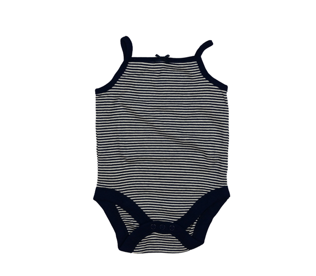 Modro-bílé pruhované tílkové body F&F
