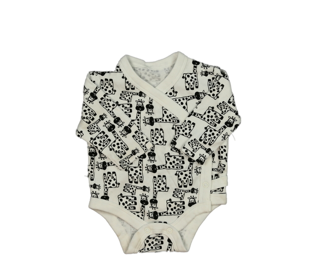 Bílé body se žirafami 2,5-3,4 kg 