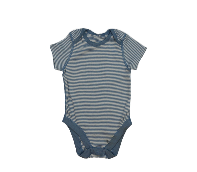 Modro-bílé pruhované body M&S