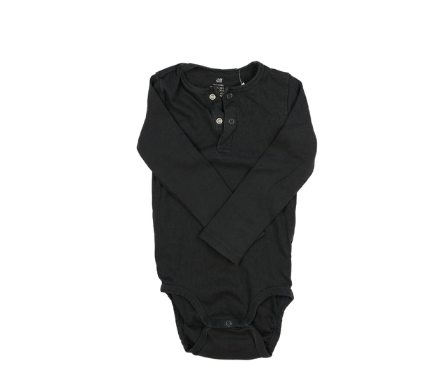Šedé žebrované body H&M