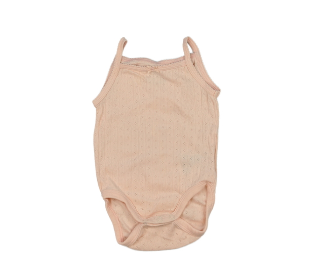 Světle růžové madeirové tílkové body H&M