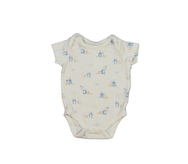 Krémové body se zvířátky Mothercare