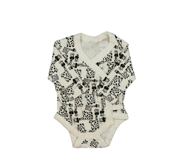 Bílé body se žirafami 2,5-3,4 kg