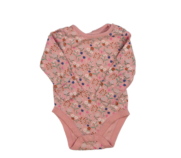 Růžové květinové body M&S