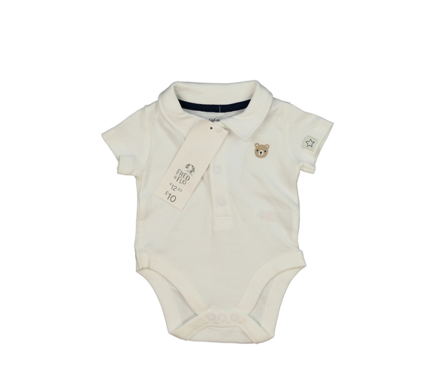 Nové bílé body s límečkem F&F