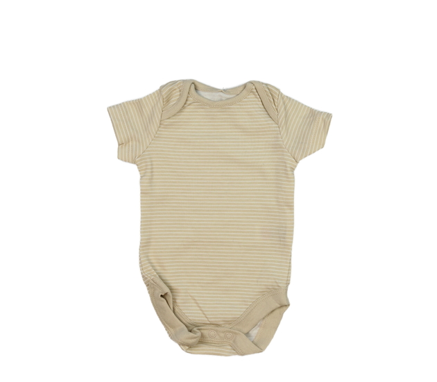 Hnědé pruhované body 