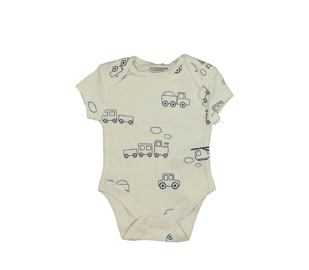 Krémové body s auty Primark 