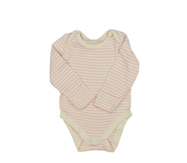 Krémovo-růžové pruhované body M&S