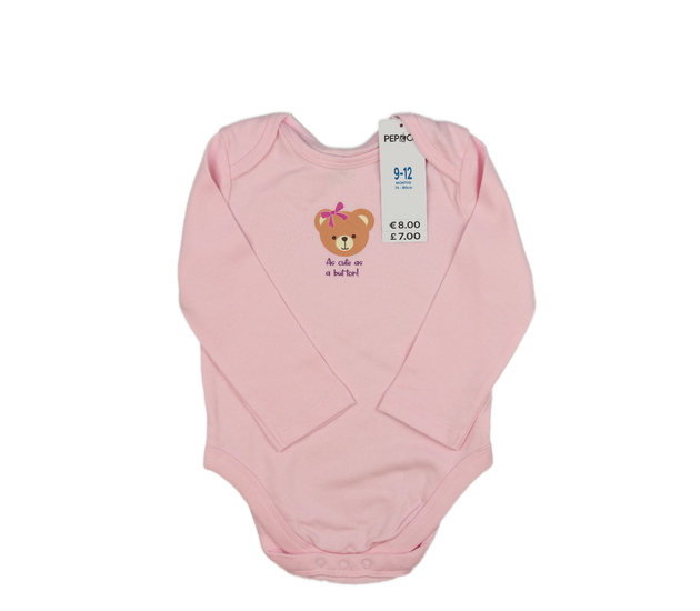 Nové růžové body s medvídkem 
