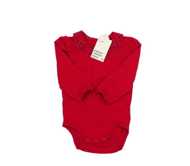 Nové červené body s límečkem H&M