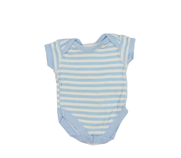 Modro-bílé pruhované body George