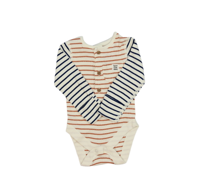 Krémové barevně pruhované body M&S
