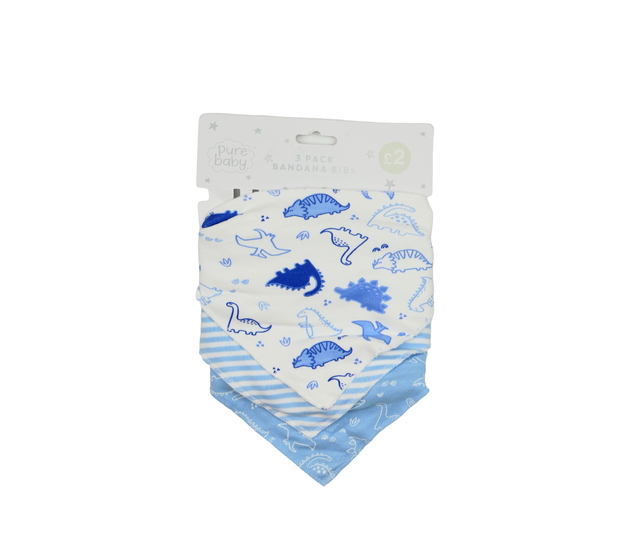 Nové modré bryndáky 3 ks 