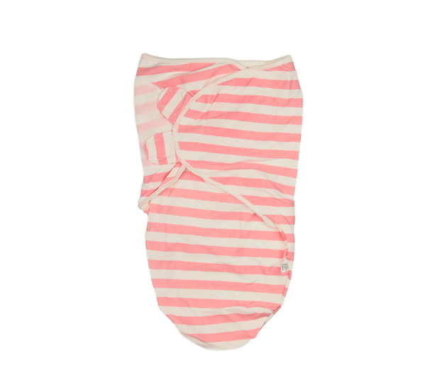 Pruhovaná slabá bílorůžová zavinovačka 